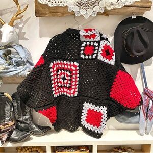 Artisan cocoon kimono cover up w prairie cabin cottage vibe